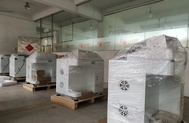 Dotslaser factory shipment product prepare work Dotslaser factory shipment product prepare work